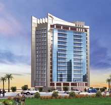 The Champions Tower One at Dubai Sports City.