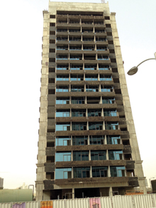 The Champions Tower One at Dubai Sports City.